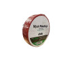 Plasttejp 19mmx20m röd
