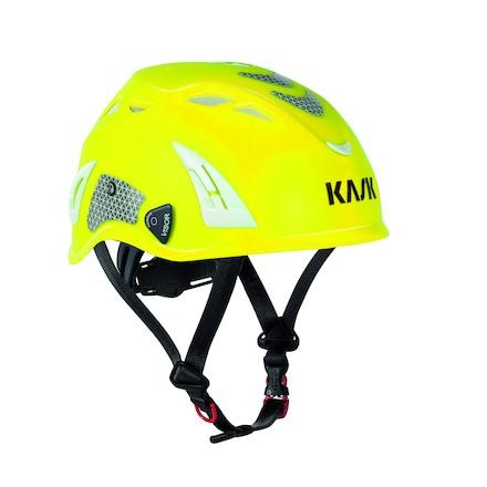 Hjälm Kask Gul Plasma HI VIZ