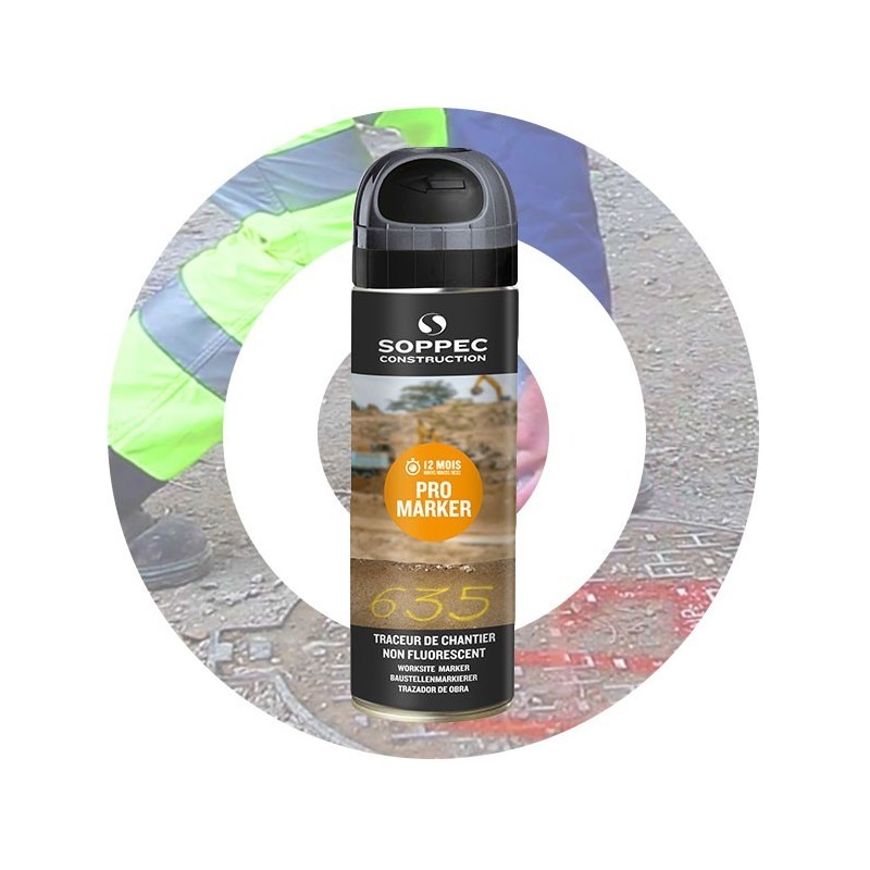 Märkfärg Soppec Promarker Grå Solid, 500ml