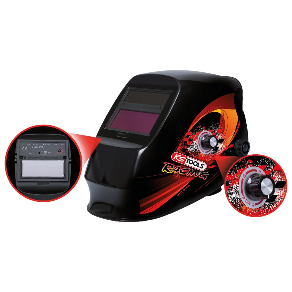 Svetshjälm KS Tools Racing