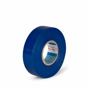 Plasttejp 19mmx20m blå