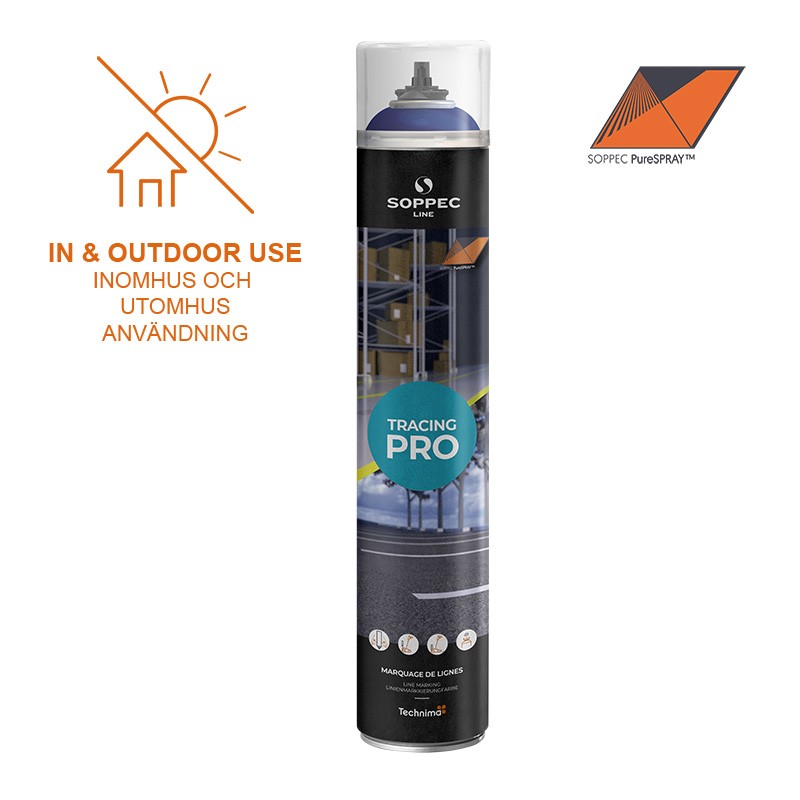 Linjefärg PRO 750 ml RAL 9016 - bla
