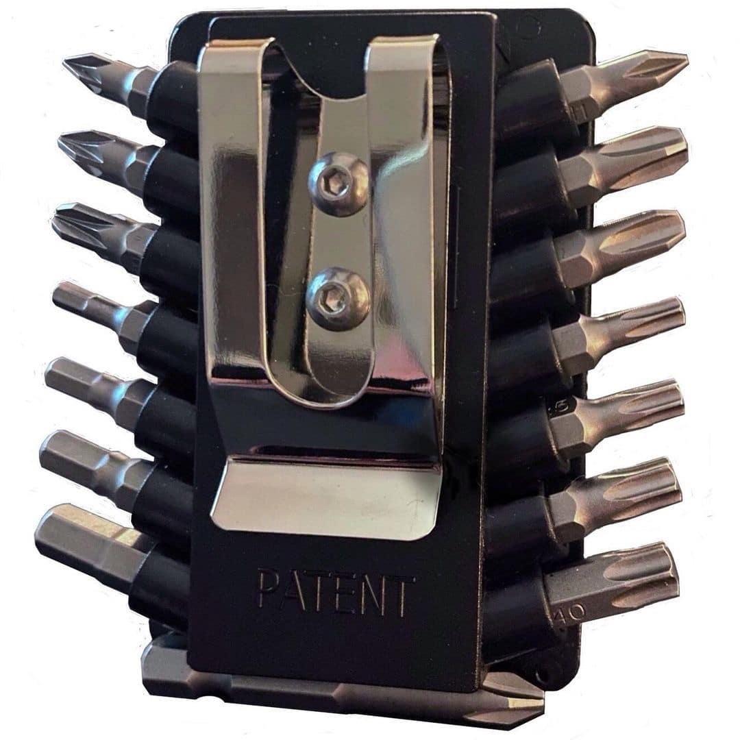 MagClip 3 Bitshållare med supermagnet. Bits av hög kvalité i S2 stål