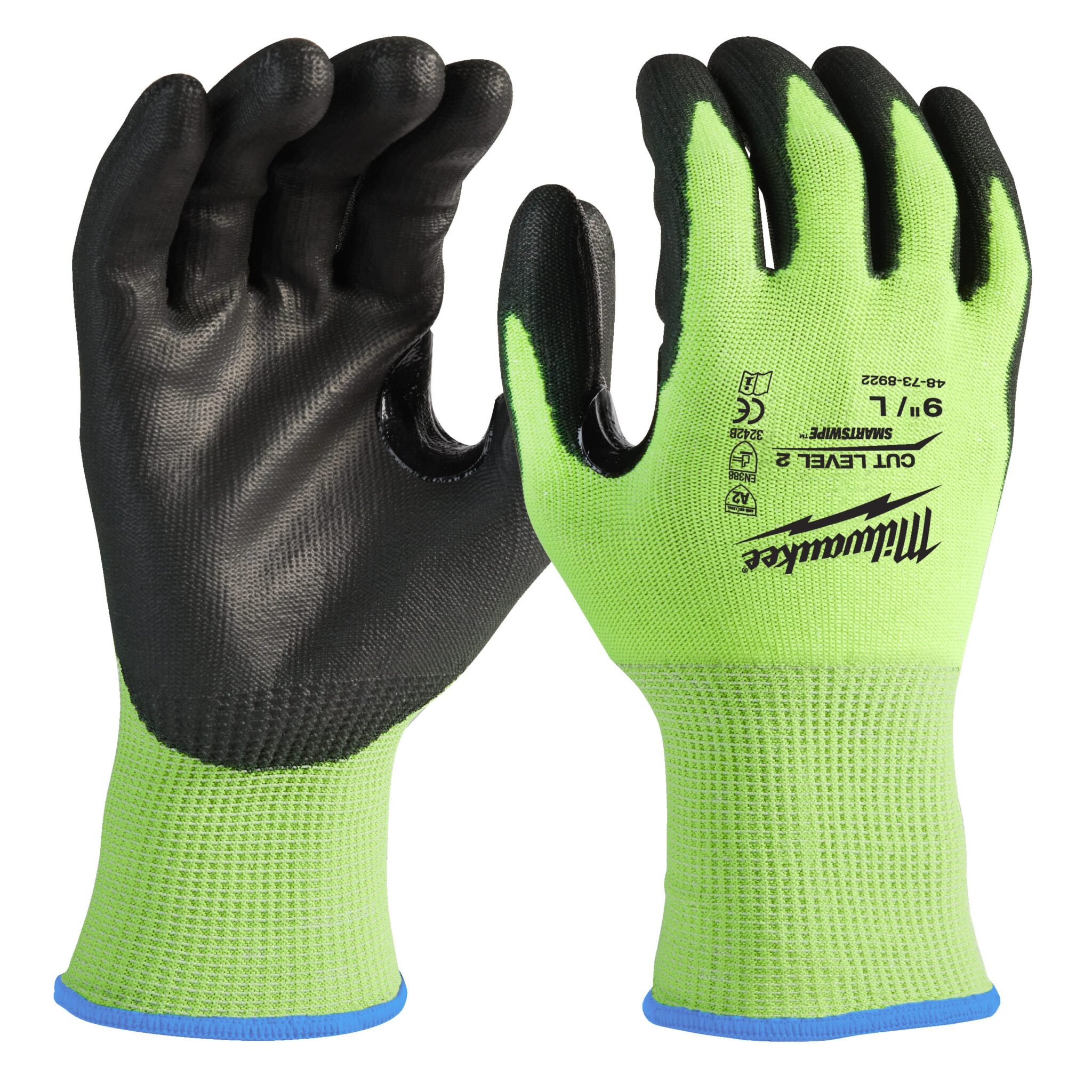 HANDSKE HI-VIS SKÄRSKYDD B - S/7
