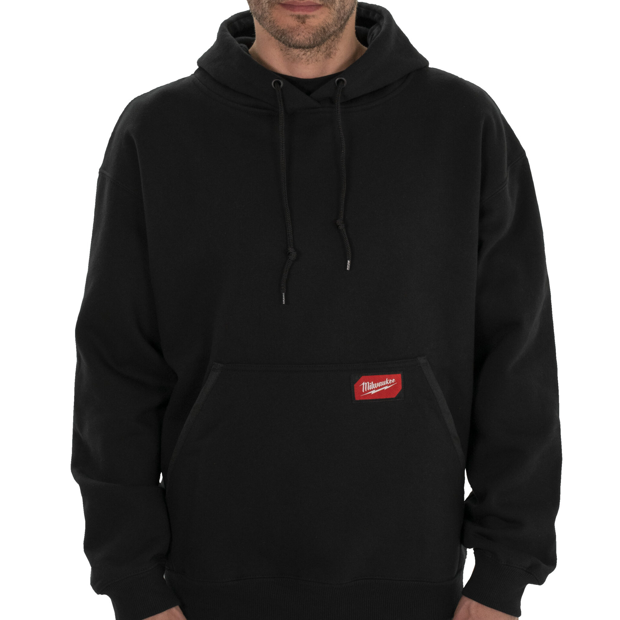 ARBETSHOODIE SVART WHB-L