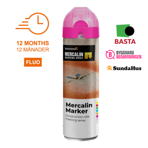 Mercalin rosa, cerise Fluorescerande märkfärg