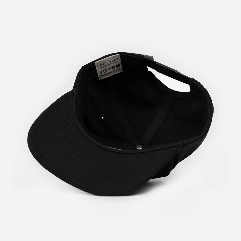 SNAPBACK-VIT_Snapback keps - Vit logo_undersida