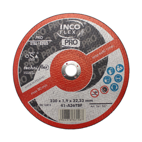 Kapskiva ST+INOX PRO 41-230x1,9x22,23 A36TBF