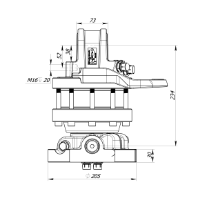 Rotator 5.5 ton FHR 5.5F6 pgexportab1983_specifikationer 2