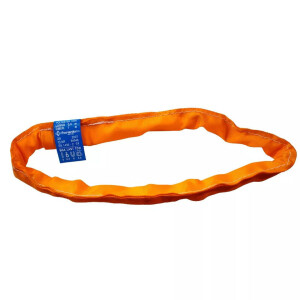 Rundsling - Sidsöm | WLL 15ton || Färg: Orange | SF:7:1 | EN 1492-2